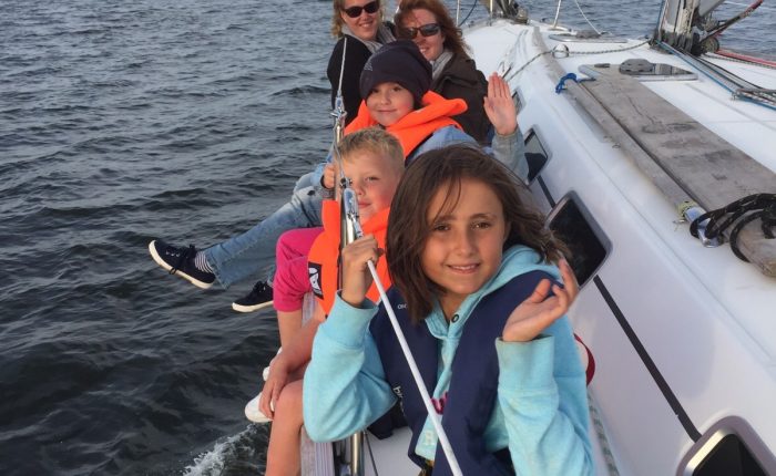 Segeln mit Familie