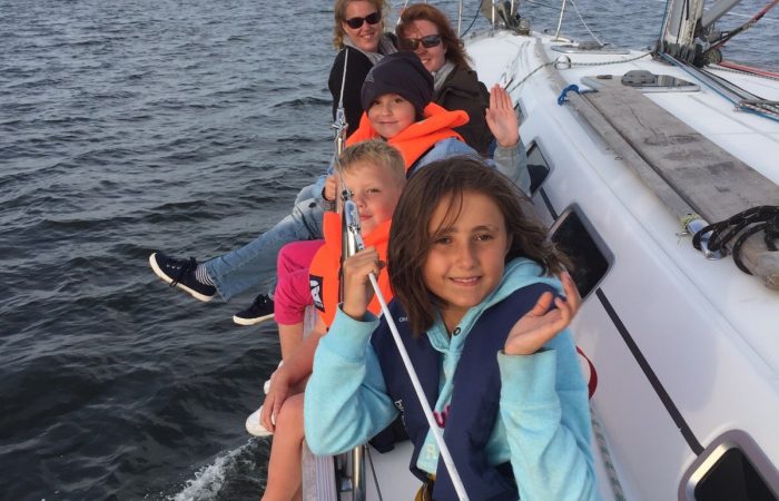 Segeln mit Familie
