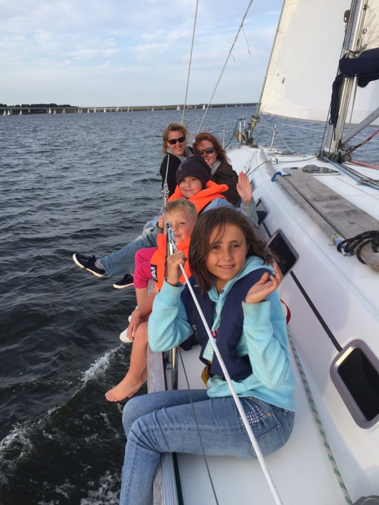 Segeln mit Familie