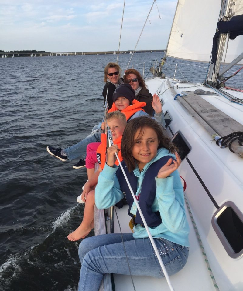 Segeln mit Familie