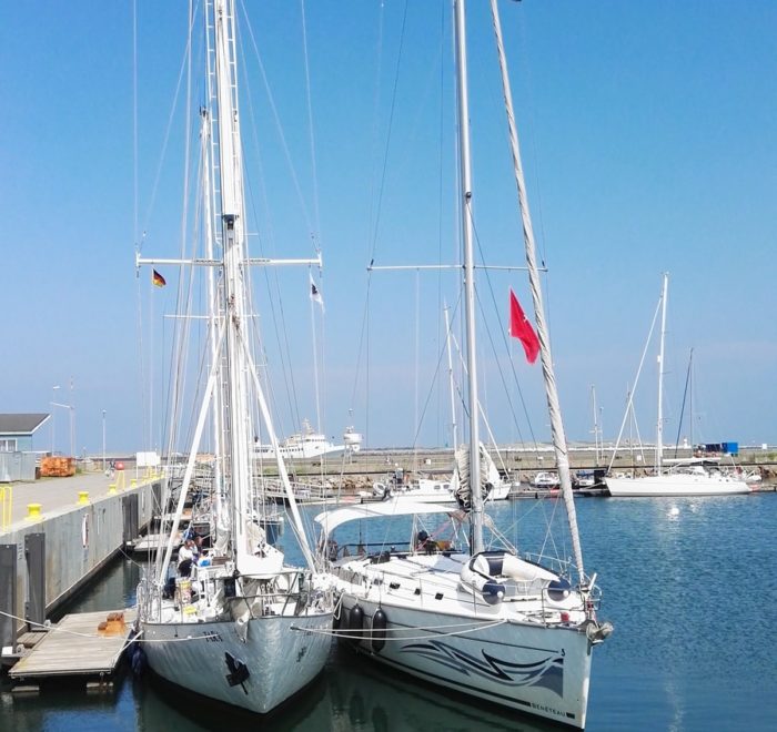 Helgoland, Mitsegeln, Amsterdam