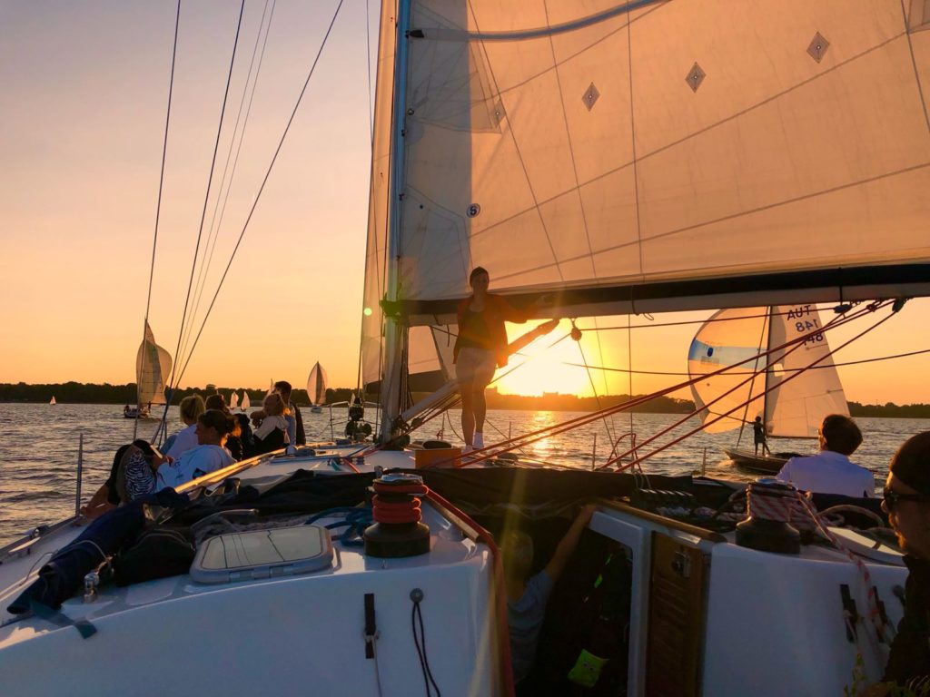 Regatta Segeln Stralsund. Mitsegeln, Segeltörn Stralsund Hiddensee Rügen