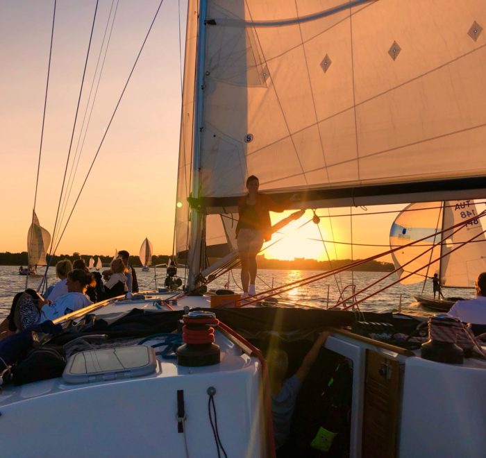 Regatta Segeln Stralsund. Mitsegeln, Segeltörn Stralsund Hiddensee Rügen