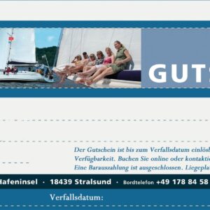 Gutschein Segeln