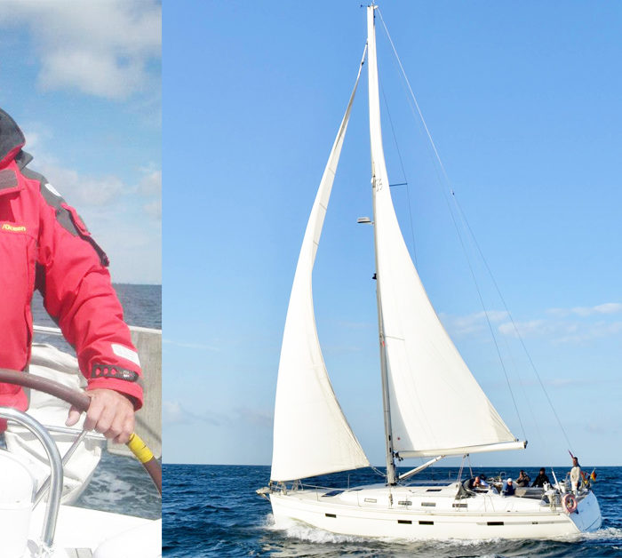 Skipper Rollo und seine Yacht FERNWEH