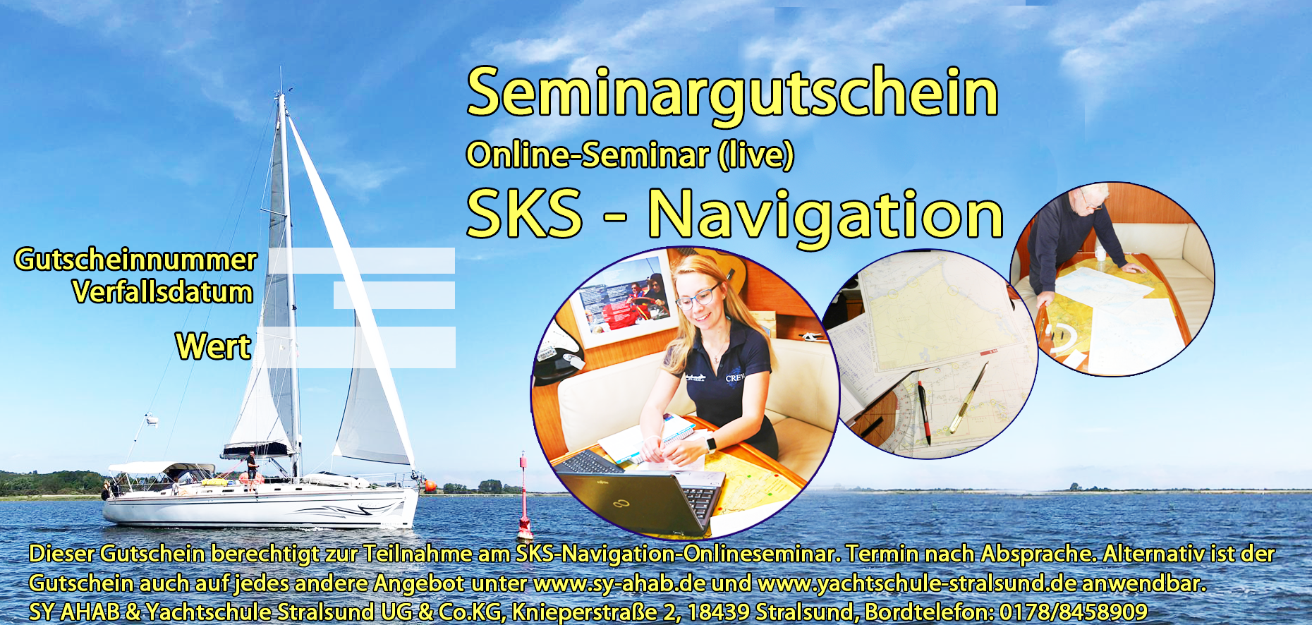 SKS Navigation Online Webinar, Seminar, Viedeokonferenz